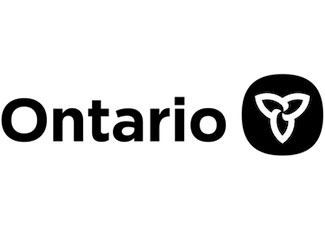 Ontario and trillium logo