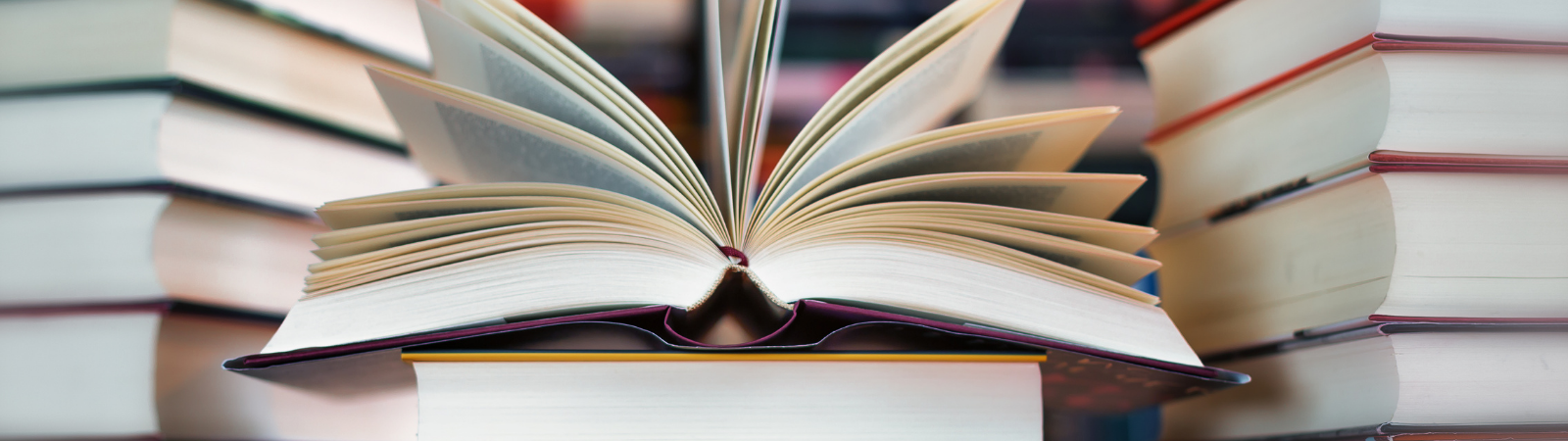 Book on table