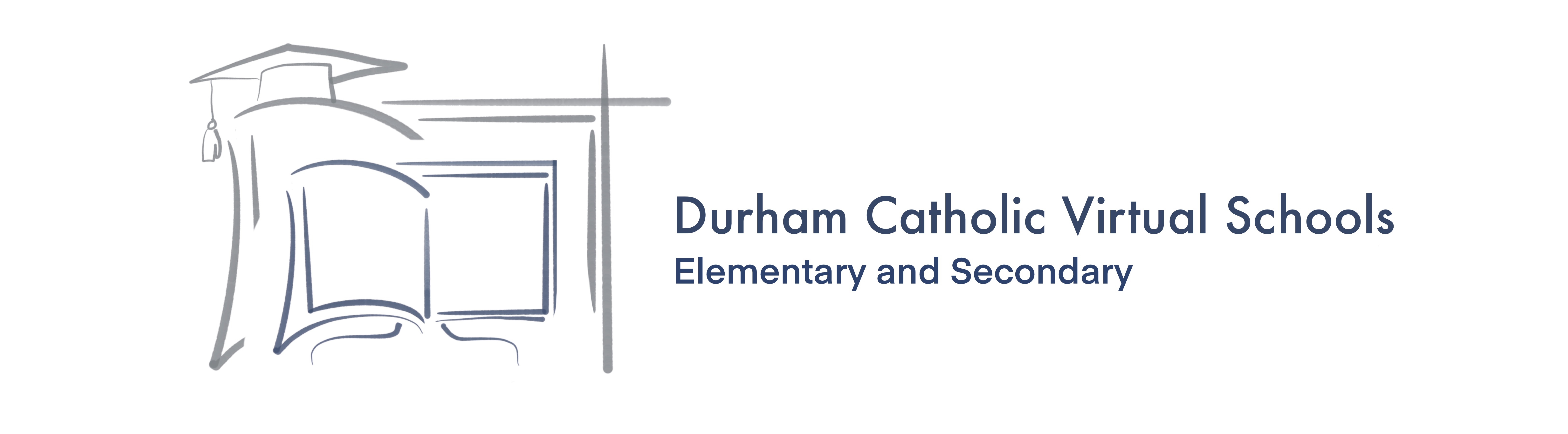 Durham Catholic Virtual Elementary and Secondary Schools logo