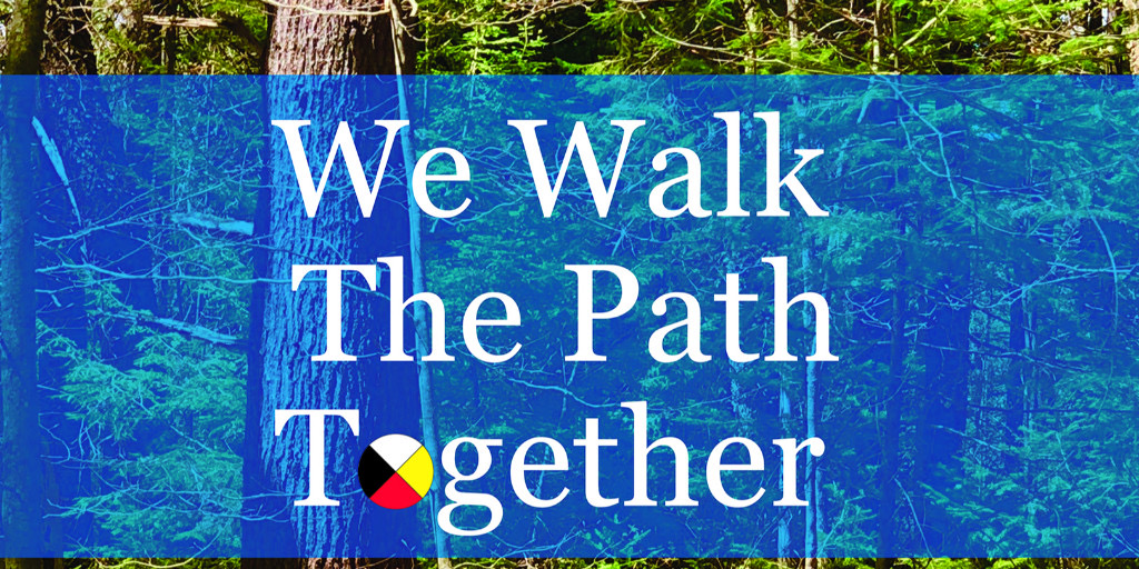 We walk the path together logo