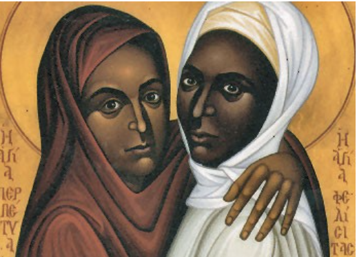 Painting of St. Perpetua & Felicity