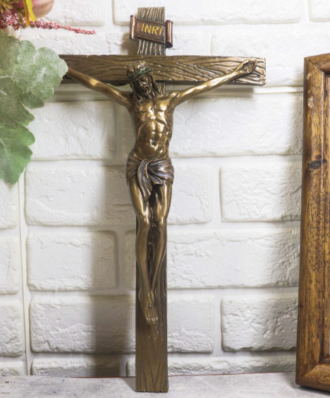 a golden crucifix