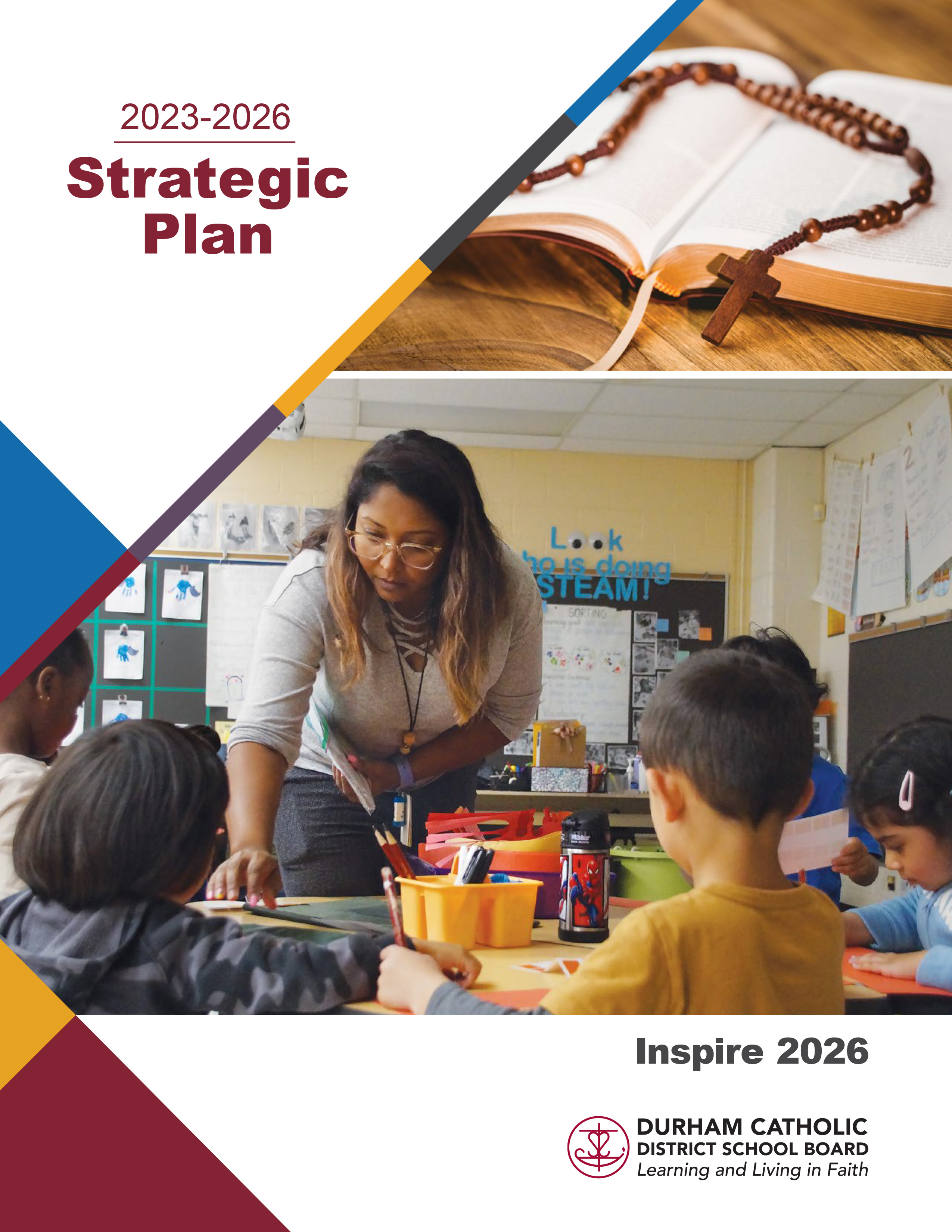 Front cover of Inspire 2026 Strategic Plan