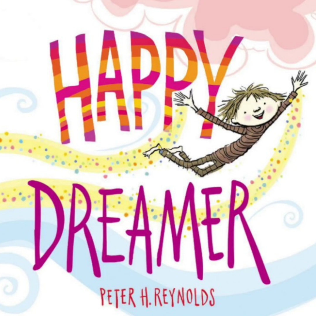 book cover for happy dreamer