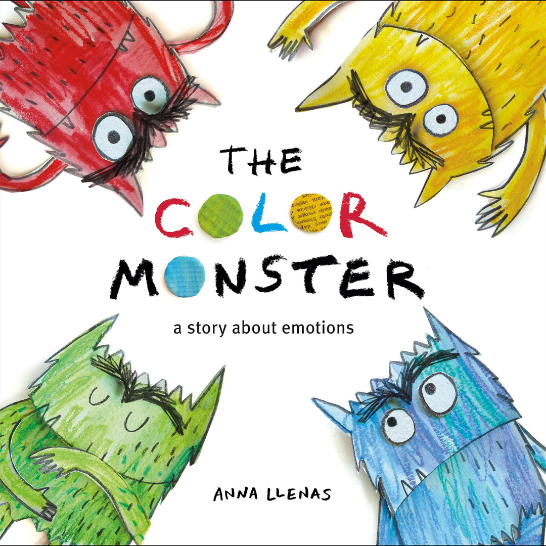 book cover for the colour monster