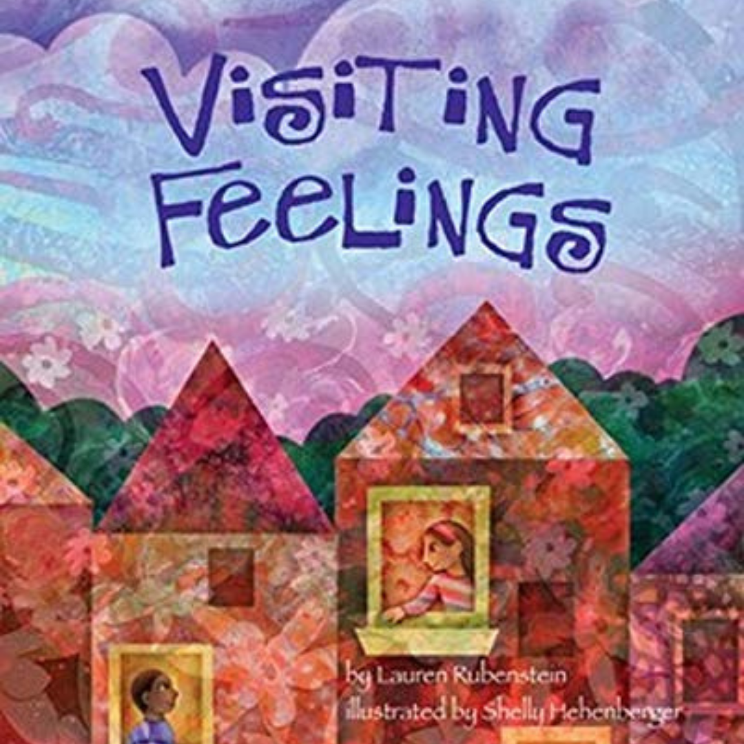 book cover for visiting feelings