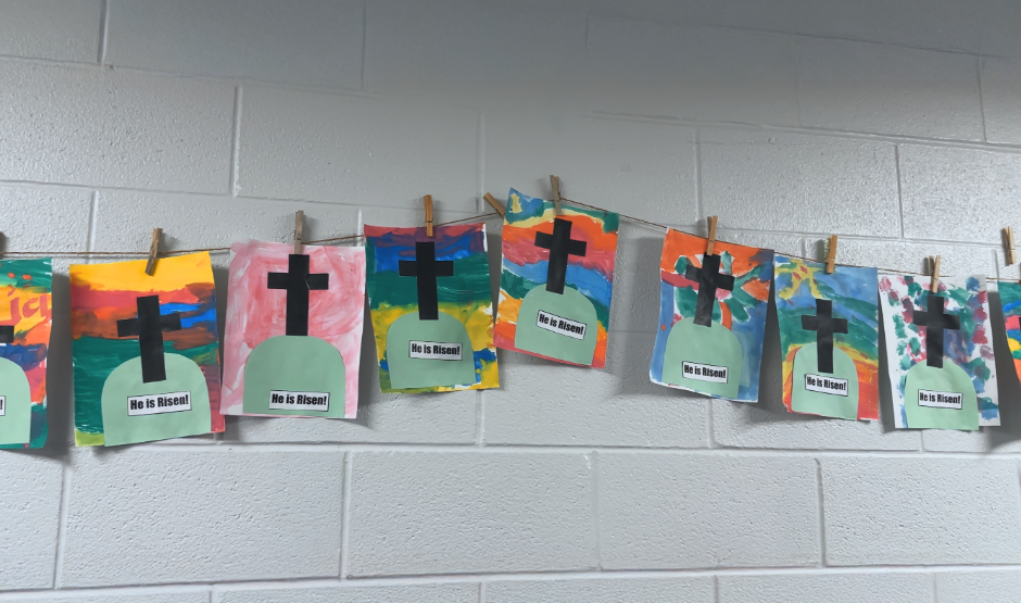 Children's art for Easter