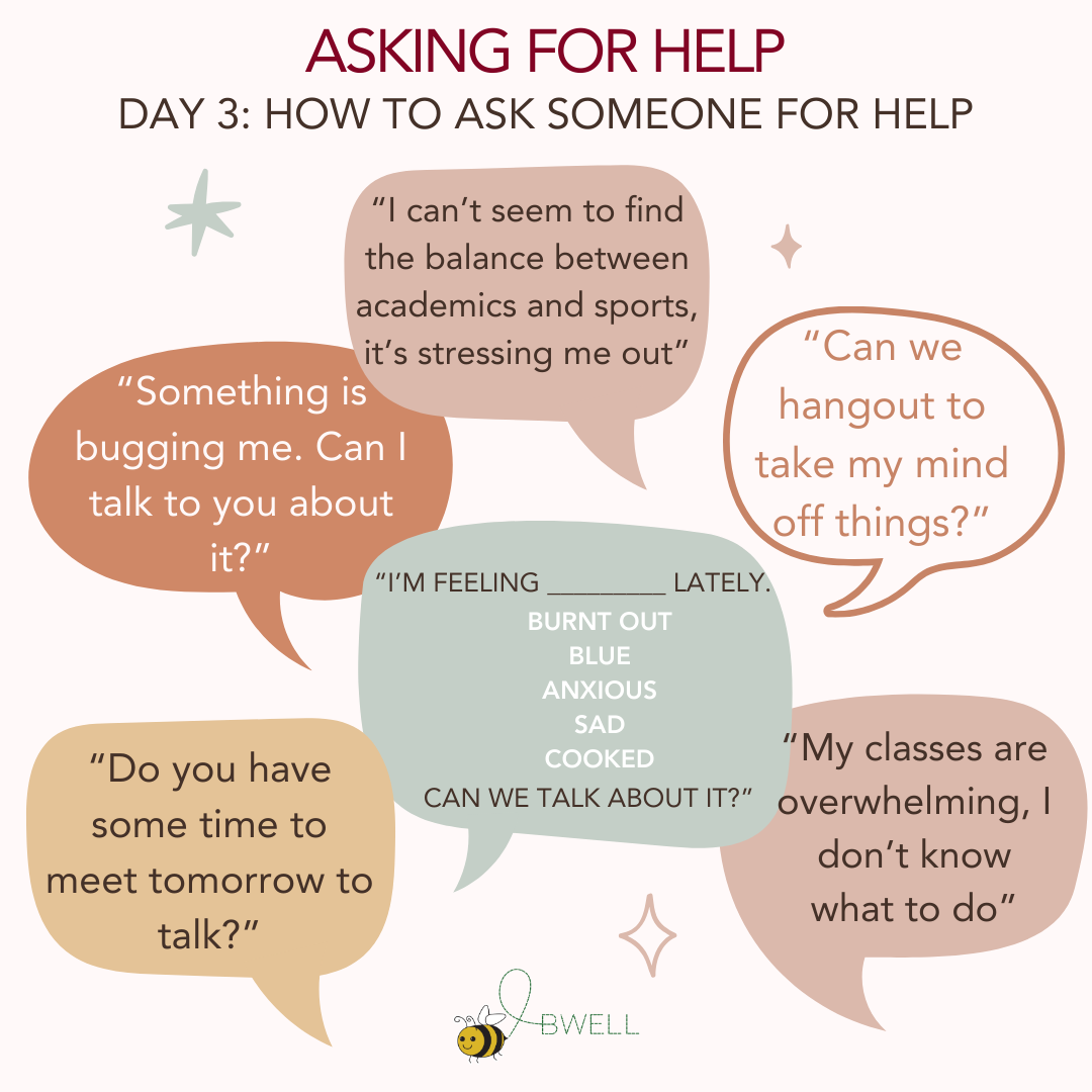 asking for help, day three: how to ask someone for help