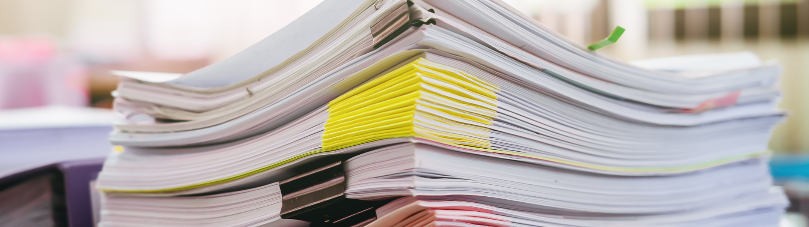 stack of documents