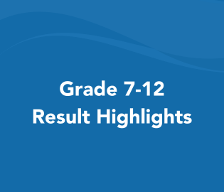 Grade 7-12 Result Highlights