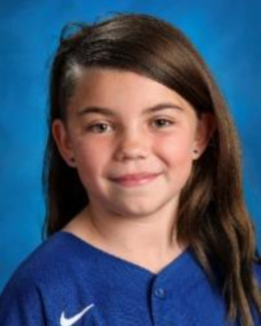 Young girl smiling