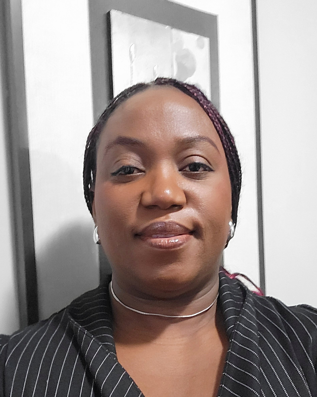 Female adult smiling