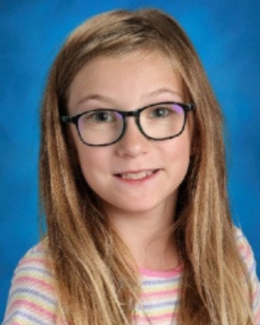 Young girl smiling