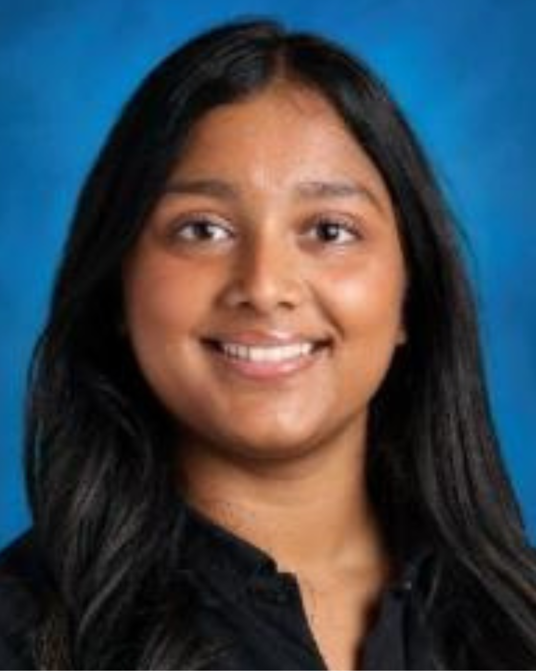 Teen female smiling