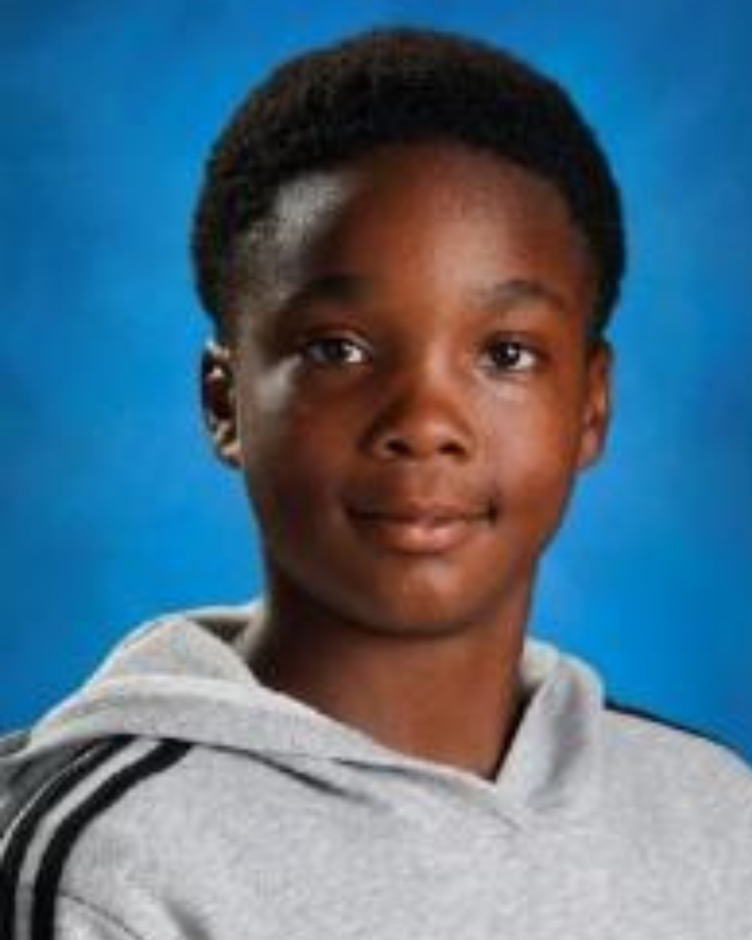 Young boy smiling