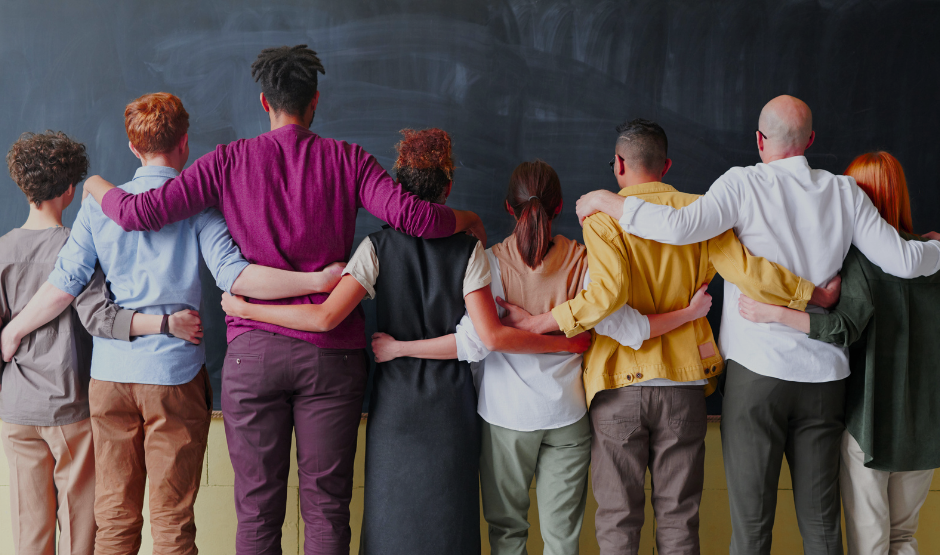 people standing together