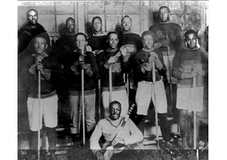 coloured men in hockey league