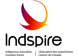 Indspire logo with a bird