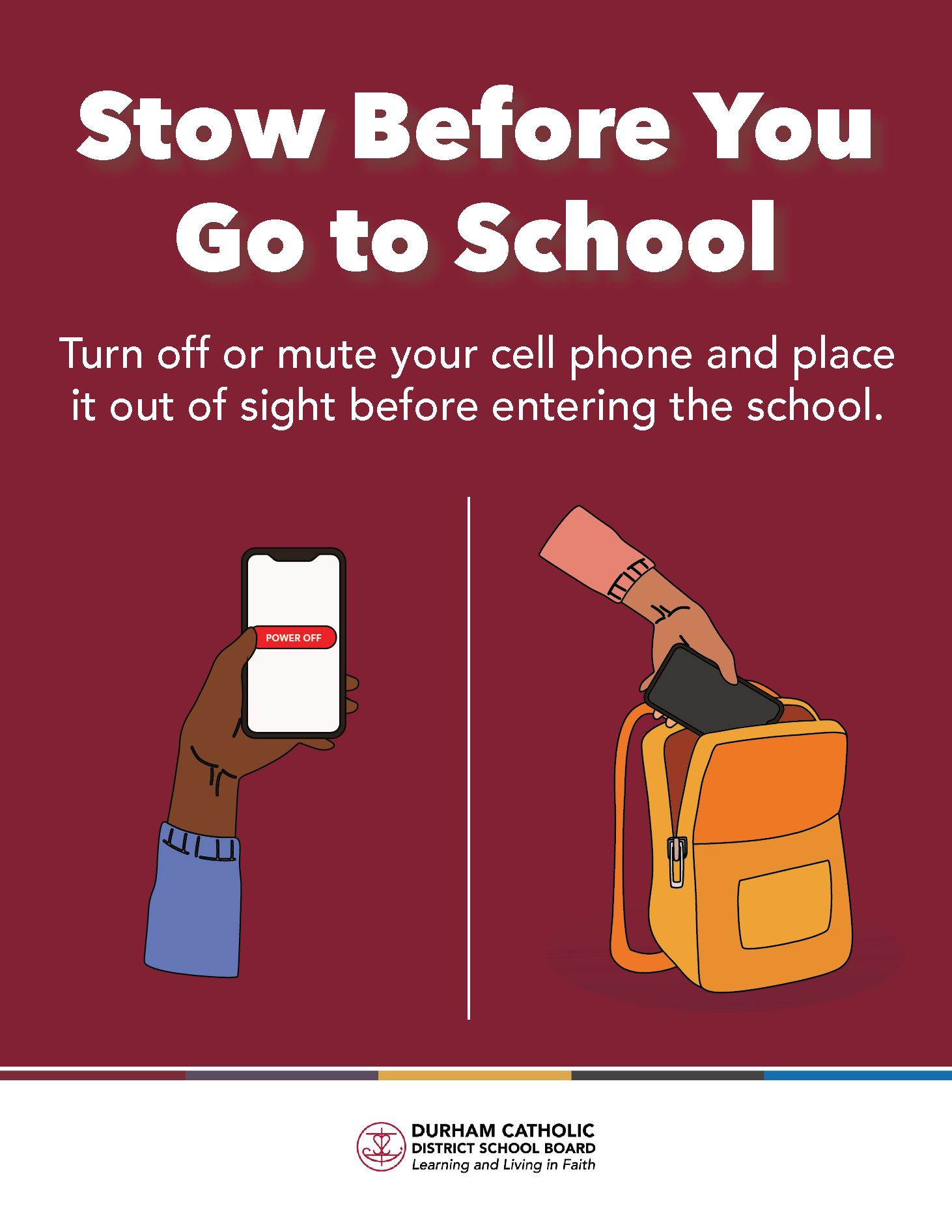 Stow Before You Go to School