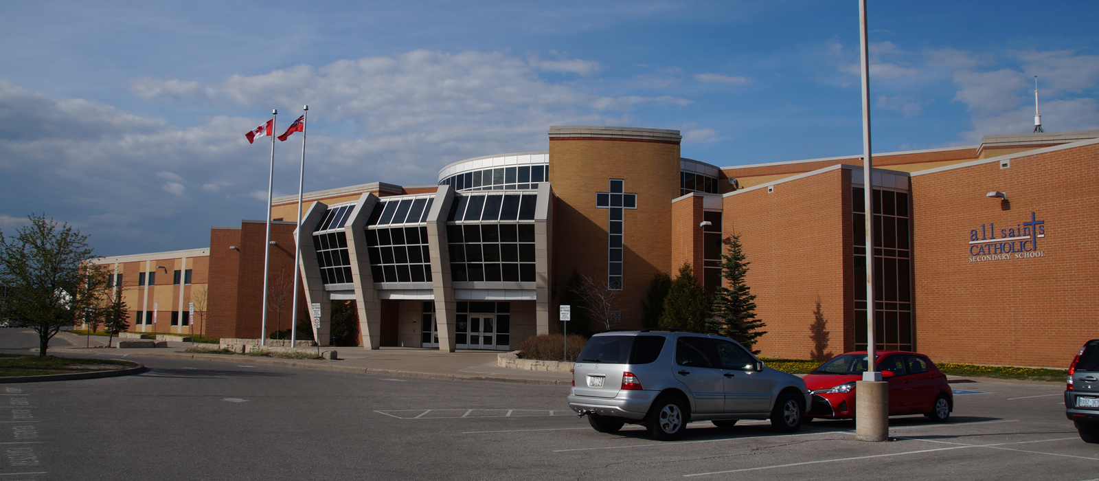 Exterior of All Saints Catholic Secondary School