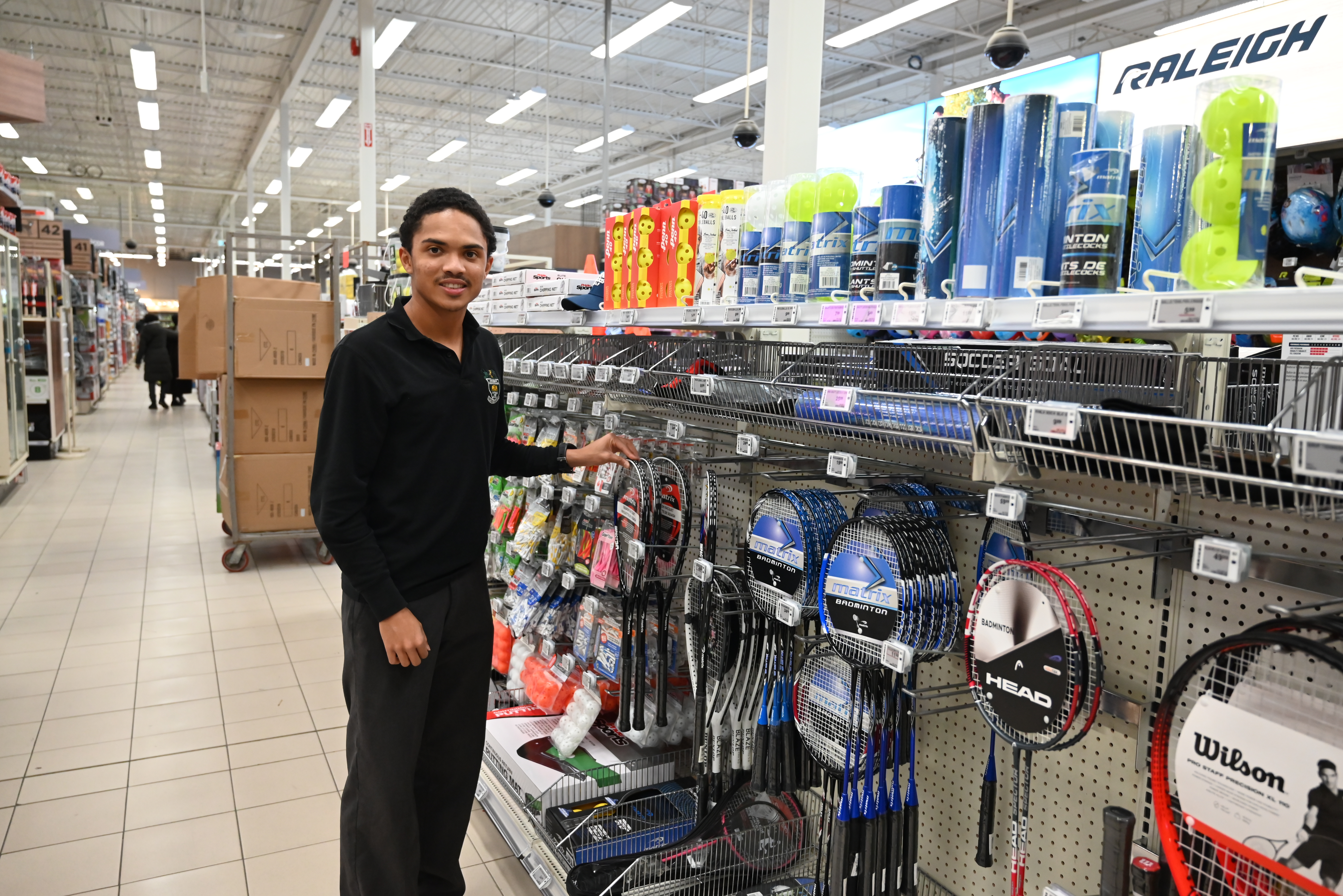 Student at Canadian Tire