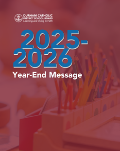 2025-2026 Year-End Message